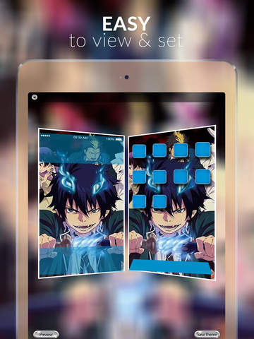 Manga & Anime Gallery : HD Wallpapers Themes and Backgrounds in Blue Exorcist  Edition screenshot 6