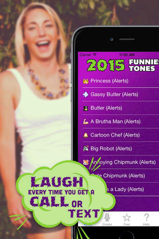 Free 2015 Funny Tones - LOL Ringtones and Alert So - náhled