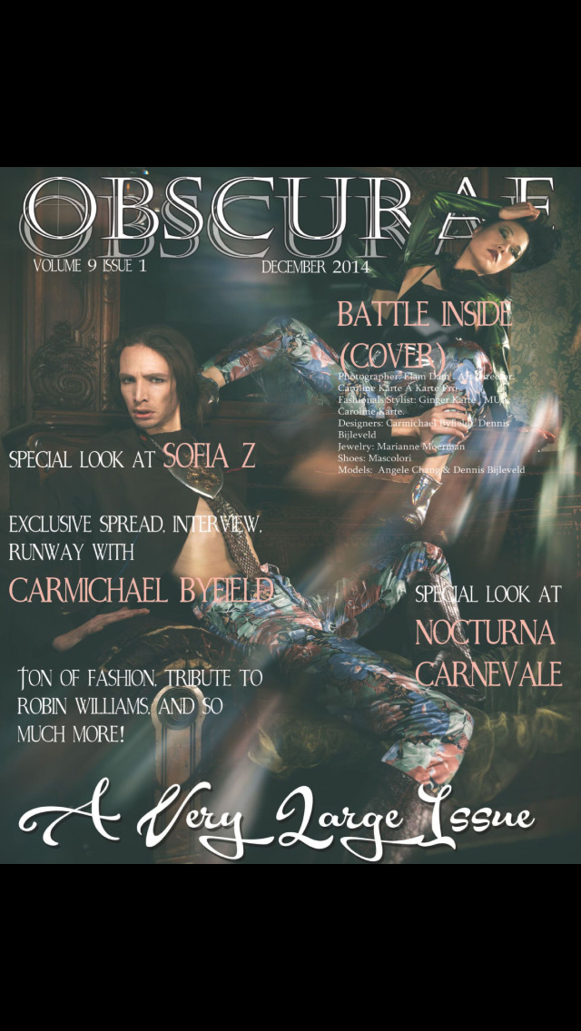 Obscurae Magazine screenshot 1