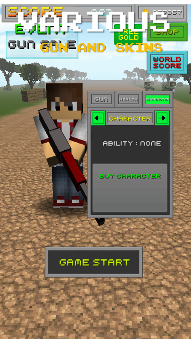 Pixel Hunter - Run and Gun screenshot 5