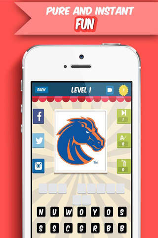 " NCAA edition" Logo Quiz - Guess the American Col - náhled