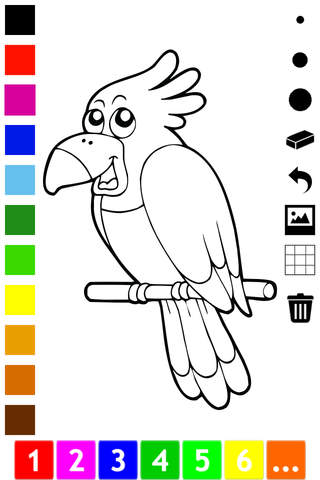 Animals Coloring Book for Kids who Learn to Color - náhled