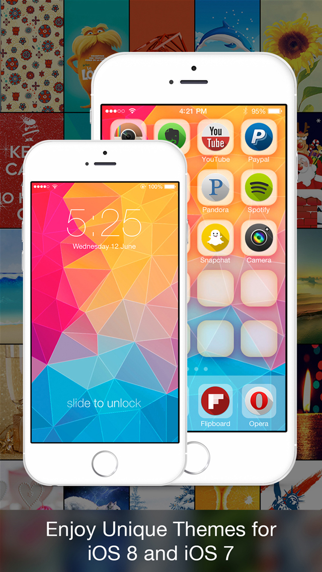 Cool Theme - Wallpaper for iPhone 6 & iOS 8 | iPhone & iPad Game Reviews |  