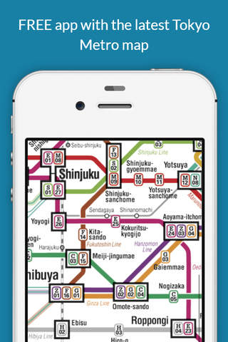Tokyo Metro Map - náhled