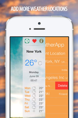 Weather Forecast - Weather Photo PRO Editor - náhled