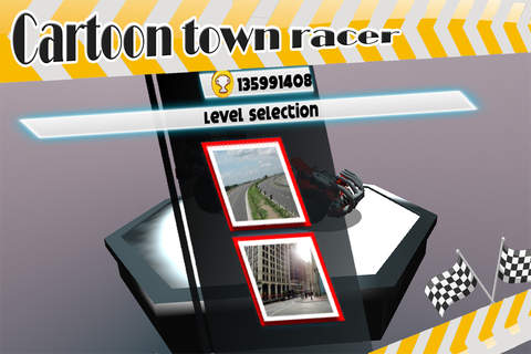 ` 3D Cartoon Town Racer Racing Simulator Free game - náhled