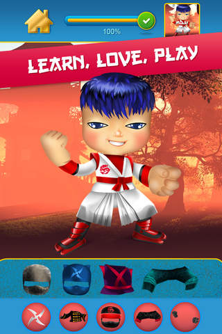 My Mega Power Ninja Hero Design & Copy Crazy Game - náhled