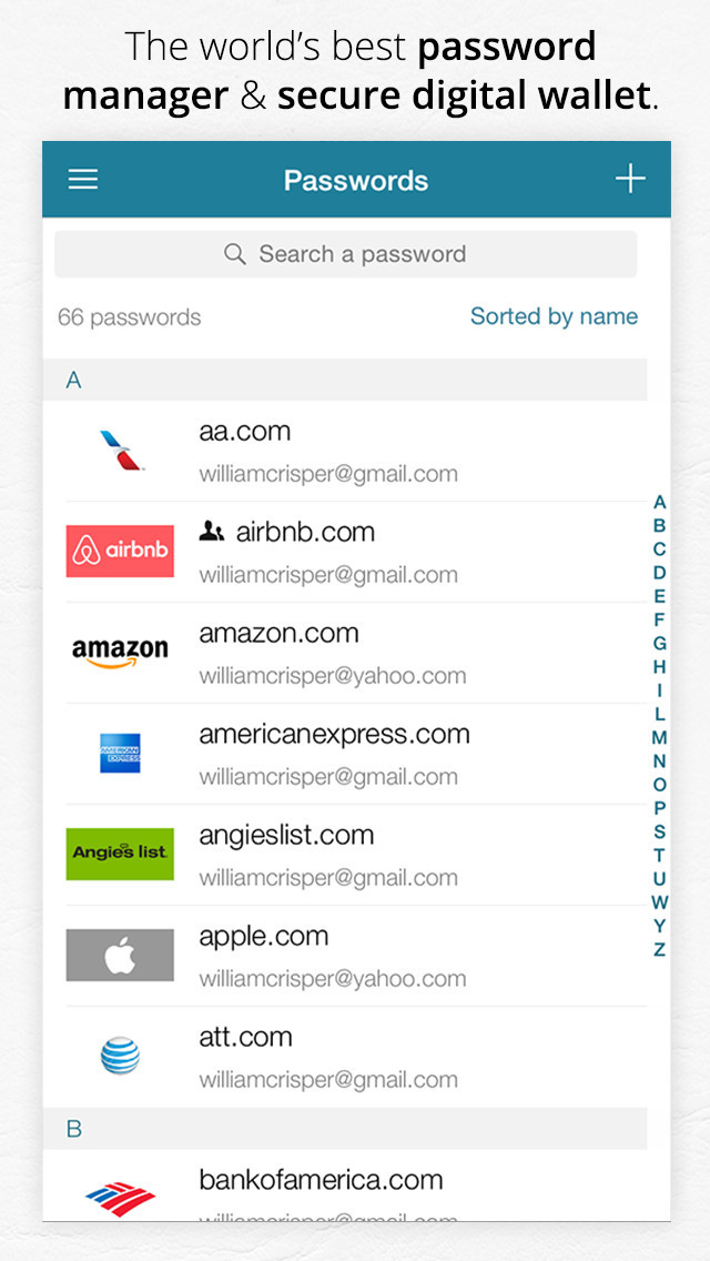 Dashlane – Password Manager screenshot 1