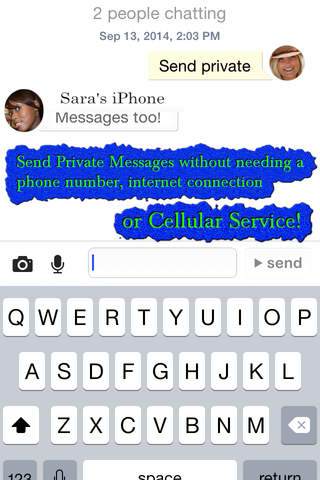 Microchat - Chat with everyone around you without  - náhled