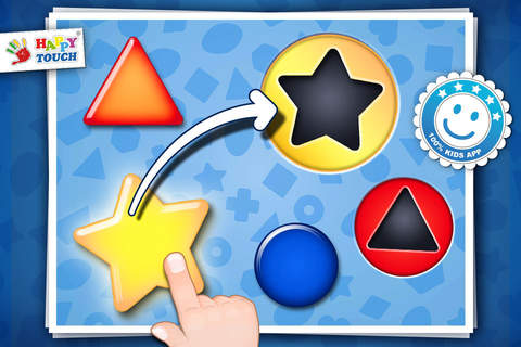 A Funny Color & Shapes Game by Happy-Touch® Free - náhled