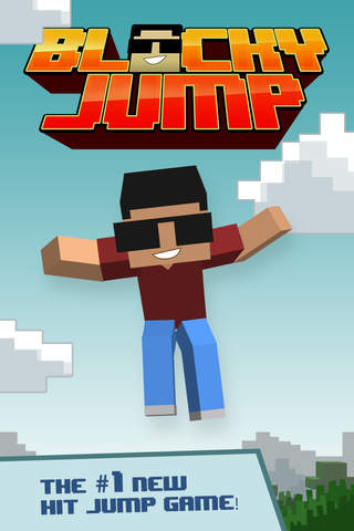 Blocky Jump Bro 3D - Run Block Roads Escape Advent - náhled