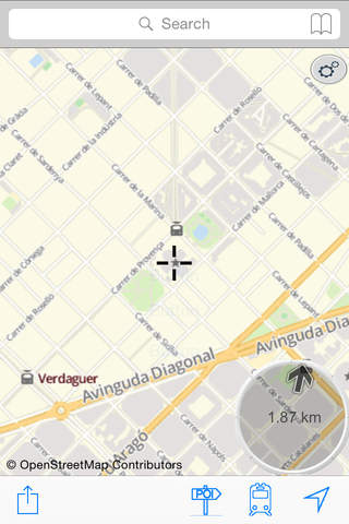 Barcelona : Offline Map - náhled