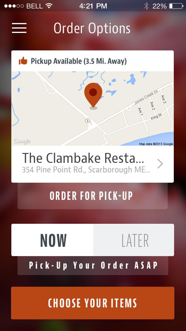 The Clambake Restaurant screenshot 2