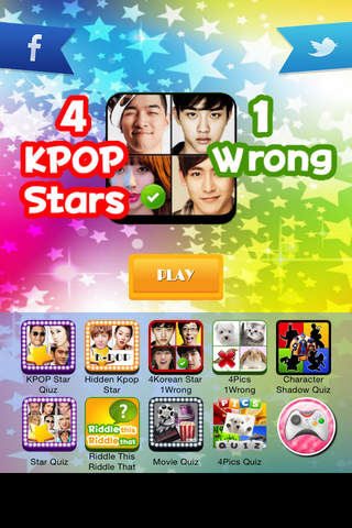 4 Kpop Stars 1 Wrong - náhled