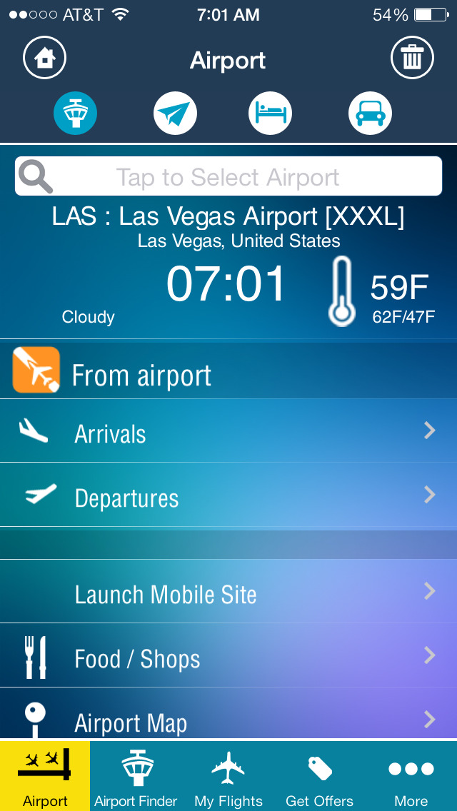 Las Vegas Airport Pro (LAS) + Flight Tracker screenshot 2