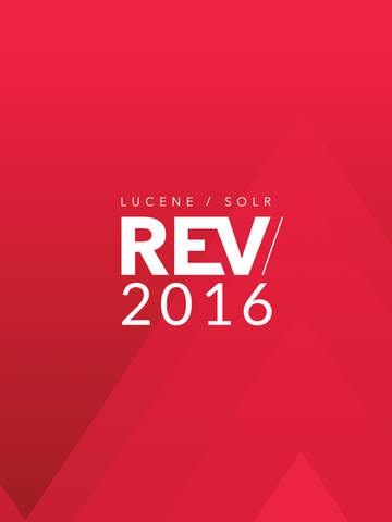 Lucene/Solr Revolution 2016 screenshot 3