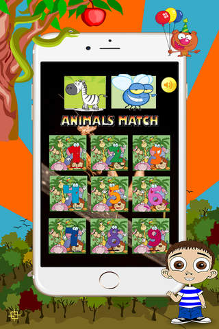 Animals memory game - Animal Pairs - náhled