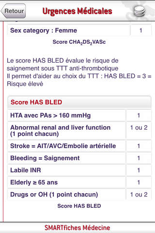 SMARTfiches Urgences Médicales - náhled