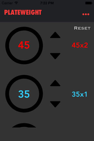 PlateWeight - Calculator - náhled