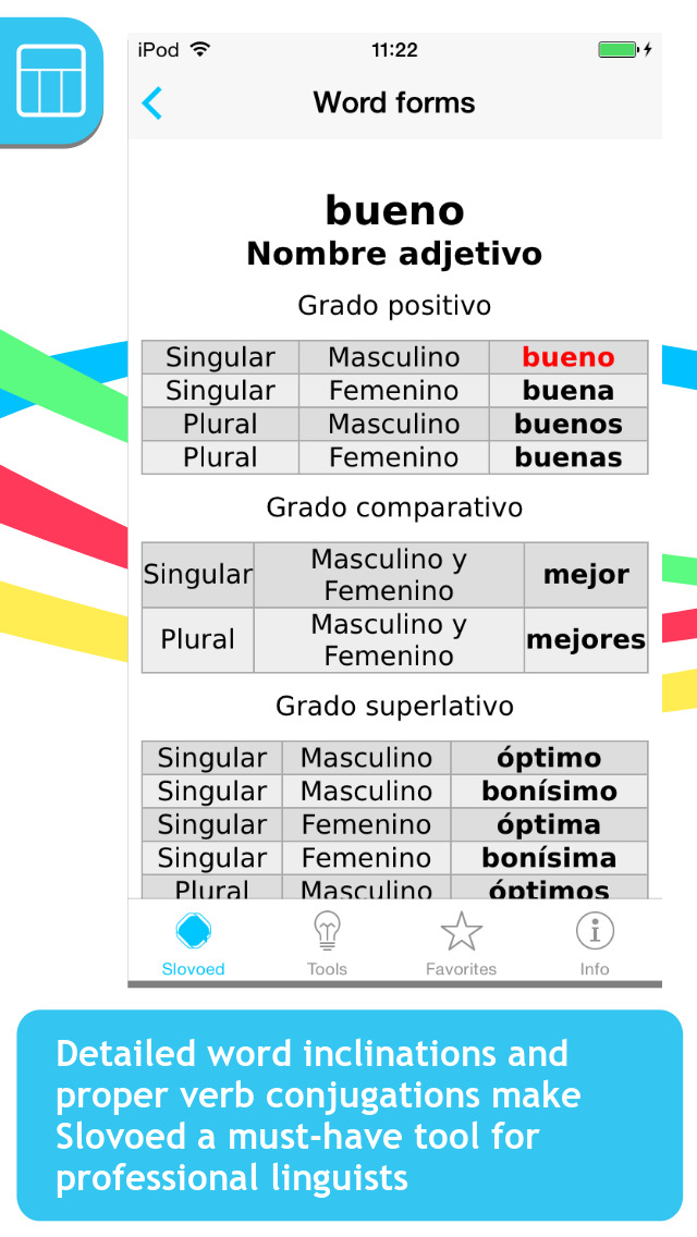 Spanish <-> Slovenian Slovoed Compact talking dictionary screenshot 5
