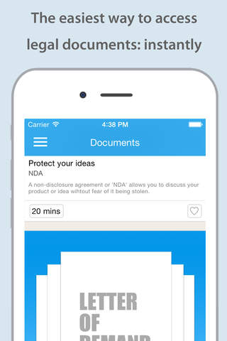 ZipLegal - Professional Legal Documents - náhled
