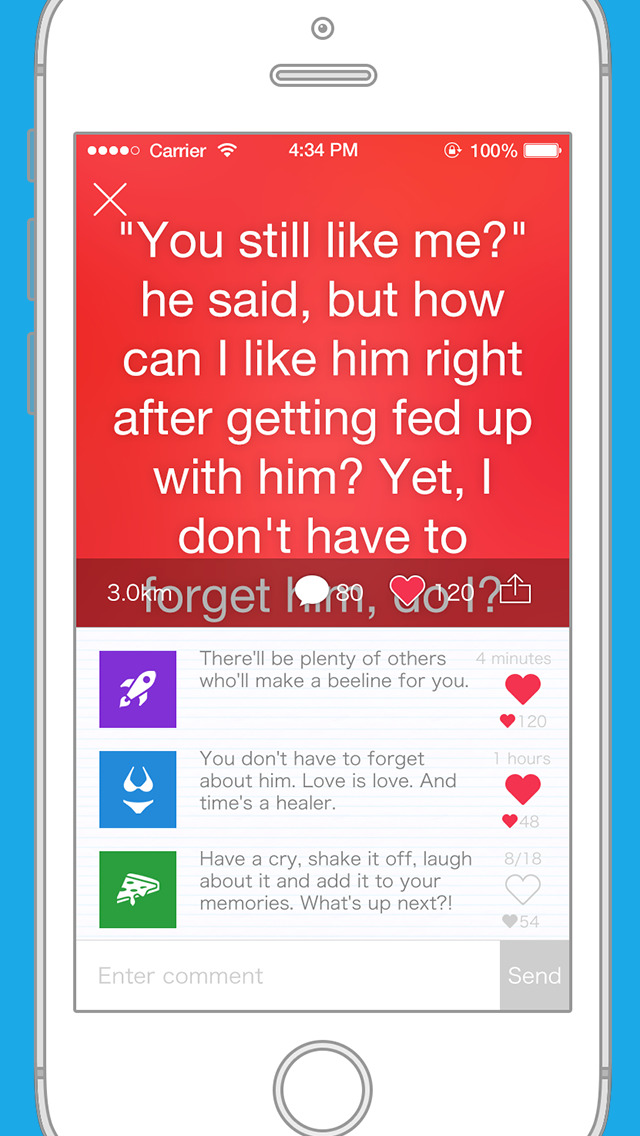 Rumor - an anonymous communication app where you see what your friends really think screenshot 5