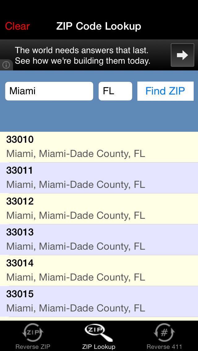 ZIP Code Lookup | Apps | 148Apps