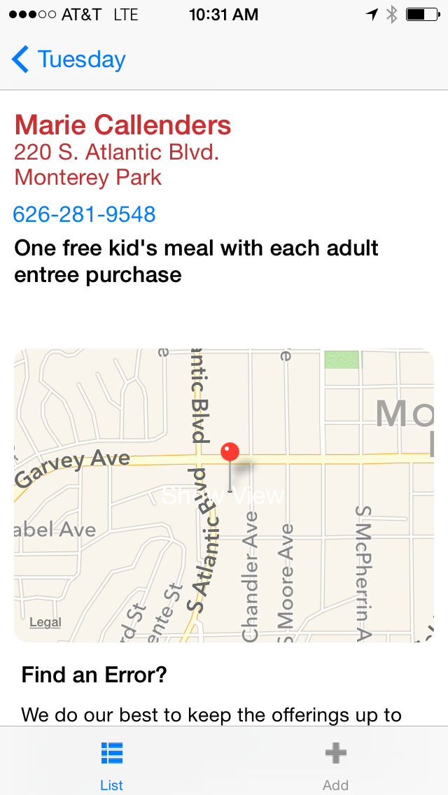 San Gabriel Valley News Kids Eat Free screenshot 4
