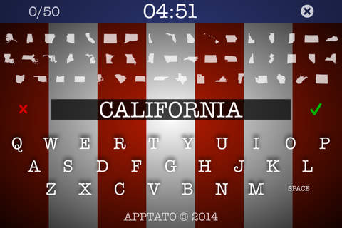 US States Quiz (Free) - náhled