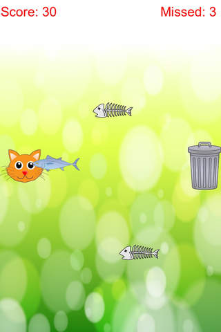 Distinguish Food And Rubbish: Feed Cute Cat With F - náhled