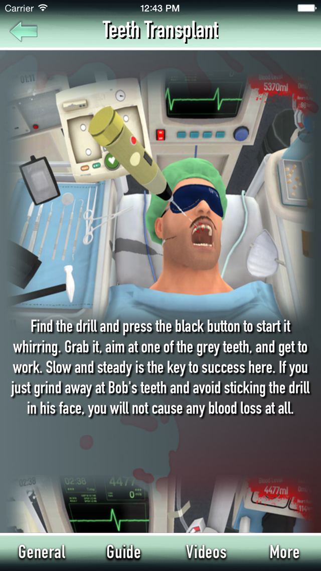 Cheats + Walkthrough for Surgeon Simulator screenshot 1
