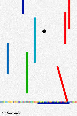 Black Dot Colorful Lines - náhled