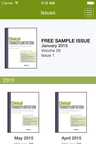 Clinical Transplantation - náhled