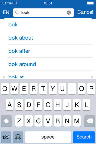 Bulgarian <> English Dictionary + Vocabulary train - náhled
