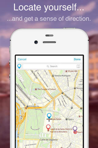 Madrid on foot : Offline map - náhled