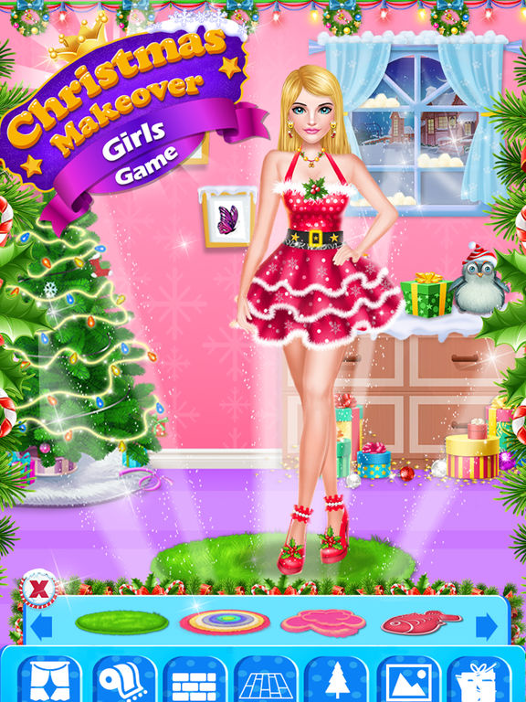 App Shopper: Christmas Makeover Girl Game (Games)