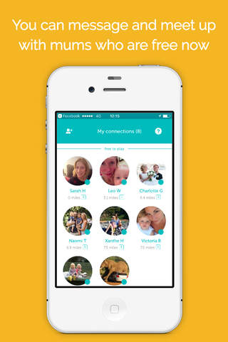 mush - your local mum meet-up community app - náhled