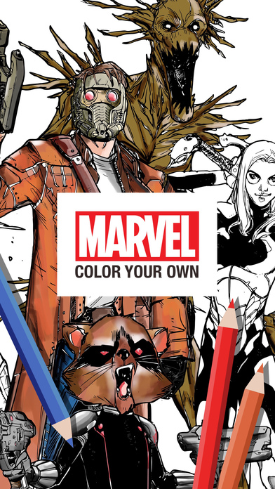 Marvel: Color Your Own screenshot 1