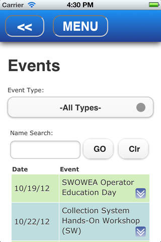 Ohio WEA Mobile App - náhled