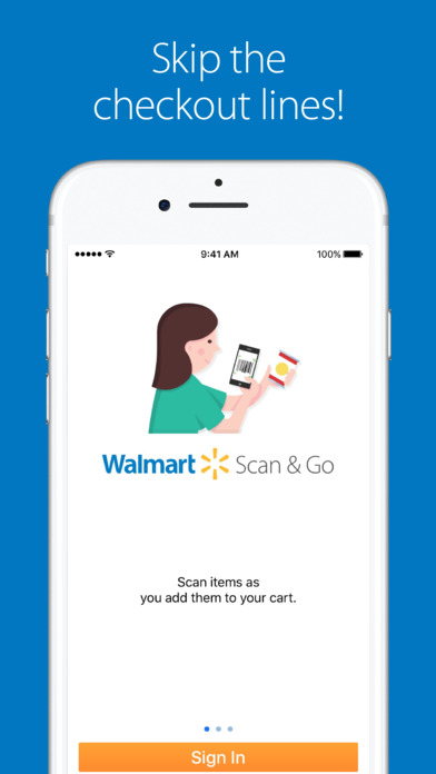 Walmart Scan & Go screenshot 1