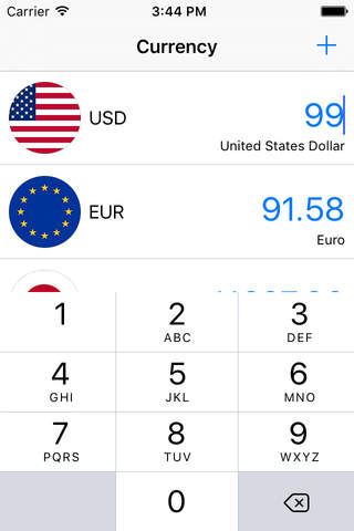 Currency Converter - All world currencies - náhled