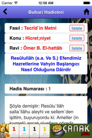 Buhari Hadisleri - náhled