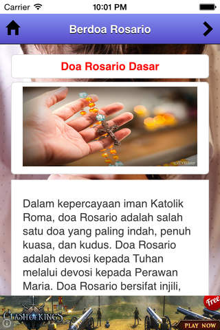 Cara Berdoa Rosario - náhled