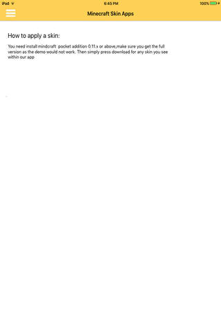 GirlSkins - for MineCraft PE - náhled