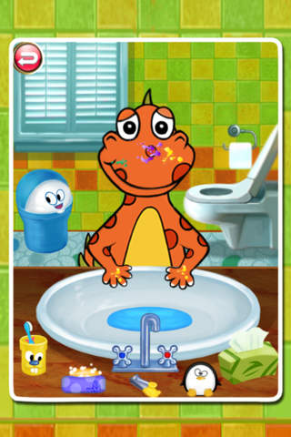 Dino Bath & Dress Up- Potty training game for kids - náhled