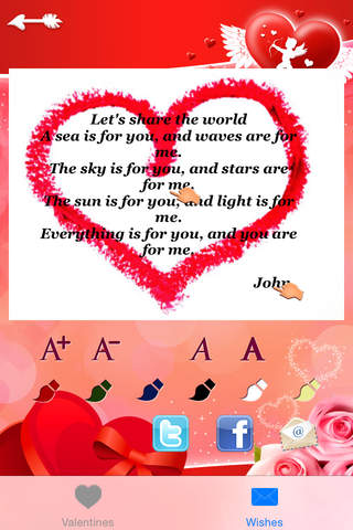 Love Message, Greetings & Cards Generator Free - náhled