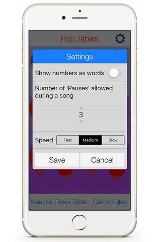 Pop Tables - Pop & Rock Times Table Songs & Game - náhled