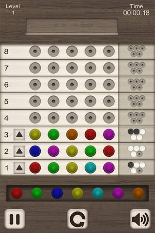 MM - Master of Mind (3-8 pins) - náhled