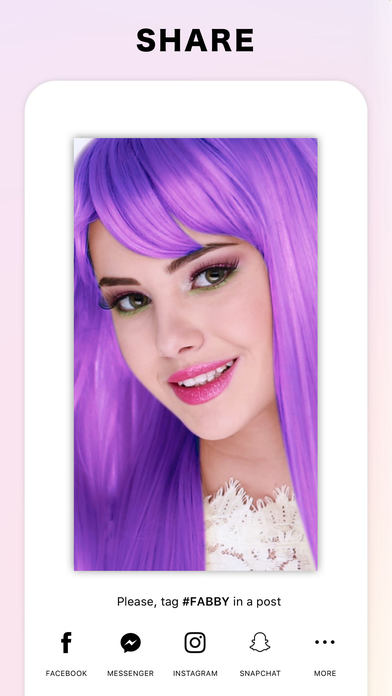 Fabby Look — Hair Color Editor screenshot 3