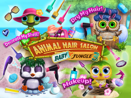 Baby Animal Hair Salon 3 - Newborn Hatch & Haircut screenshot 6